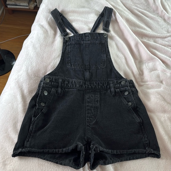 Madewell black Short Overalls - Picture 2 of 2